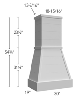 Picture of RHF30 FARMHOUSE HOOD Fusion Blanc
