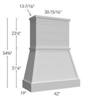 Picture of RHF42 FARMHOUSE HOOD Fusion Blanc