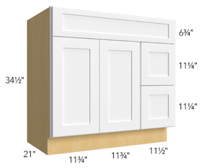 Picture of VSD36DR Fusion Blanc